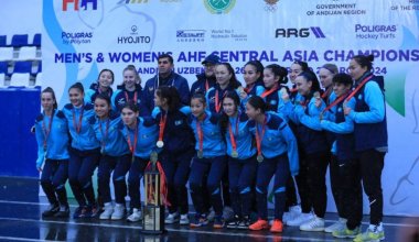 Женская сборная Казахстана выиграла чемпионат Центральной Азии по хоккею на траве