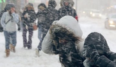 Метель и буря: в каких регионах Казахстана объявили штормовое предупреждение