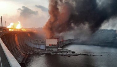 Днепровская ГЭС в Украине выведена из строя в результате российской атаки