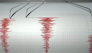 Сильное землетрясение произошло у побережья Японии