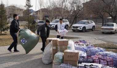 Столичная АНК отправила 3 газели с гуманитарной помощью пострадавшим от паводка казахстанцам