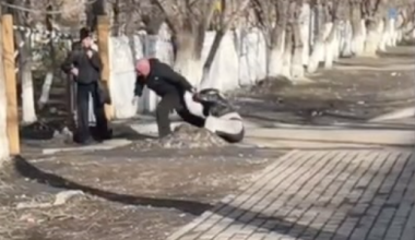 Казахстанец получил 15 суток ареста за жестокое избиение женщины (видео)