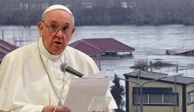 Папа Римский выразил сочувствие казахстанцам, пострадавшим из-за паводков