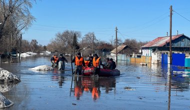 Паводки в Казахстане: эвакуация жителей началась в селе Боголюбово в СКО
