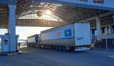 Власти Кыргызстана направили гуманитарную помощь для полицейских Казахстана