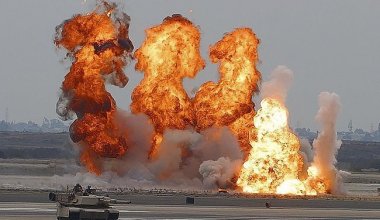 Мощный взрыв произошел на военной базе в Ираке