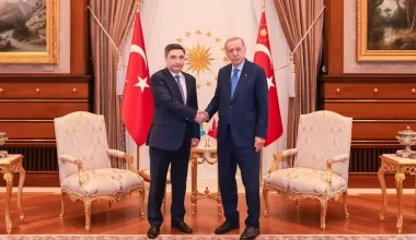 Бектенов обсудил казахско-турецкое сотрудничество с Эрдоганом