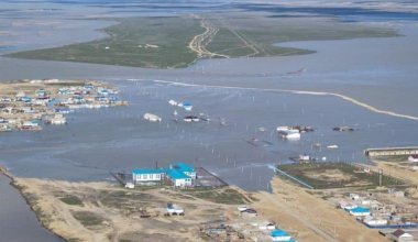 Повышается уровень воды в реке Торгай в Атырауской области
