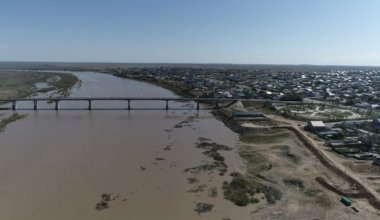 Уровень воды в реке Жайык приближается к 10 метрам