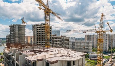 Сколько новых квартир Казахстана приходится на Астану и Алматы