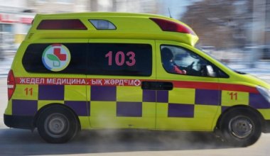 Скорая попала в аварию в Атырауской области