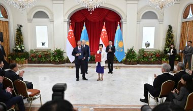 Ряд документов подписали Казахстан и Сингапур