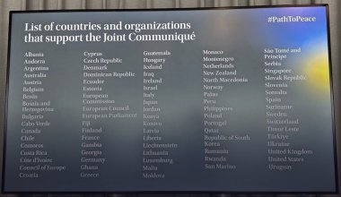 Саммит мира: несколько стран не подписали декларацию по Украине