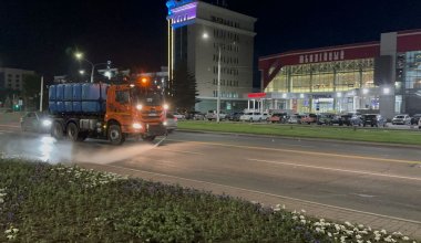 Ночное видео коммунальщиков Усть-Каменогорска восхитило горожан