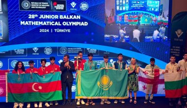 Школьники из Казахстана завоевали 6 медалей на олимпиаде по математике