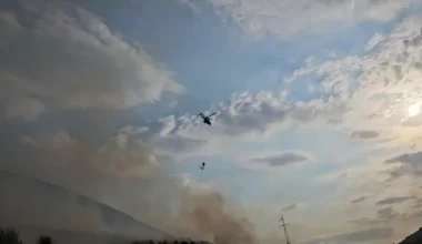 В Албании разгорелись лесные пожары