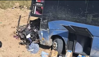 5 погибших, 11 пострадавших: крупное ДТП с автобусом произошло в Карагандинской области