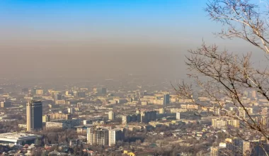 Синоптики заявили о загрязнении воздуха в Алматы