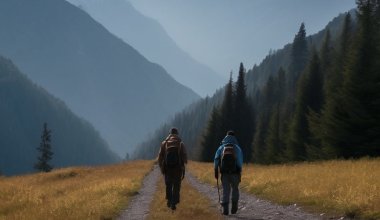 Молодые туристы потерялись в горах Алматы из-за погоды