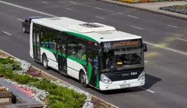 Автобусы в Астане изменили маршруты из-за демонтажа на LRT