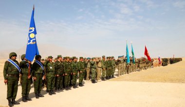 В Таджикистане прошли совместные учения войск ОДКБ