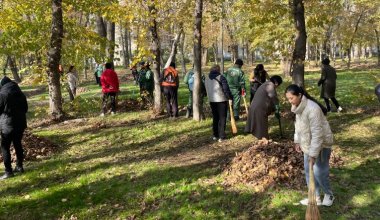 В Жамбылской области продолжается экологическая акция «Таза Қазақстан»