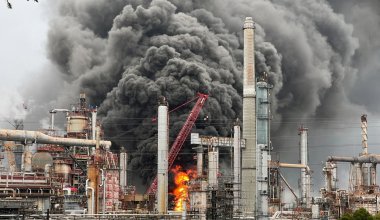 Пожар произошёл на НПЗ в Калифорнии - есть пострадавшие