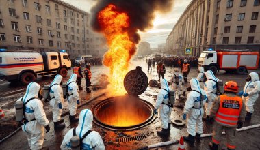 Пятеро рабочих пострадали в результате взрыва в коллекторе в Петропавловске