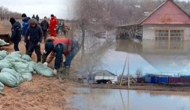 Город ушел под воду в Акмолинской области: жители делятся кадрами наводнения