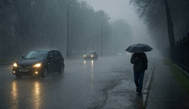Прогноз погоды: туман и сильные дожди ожидаются в Казахстане