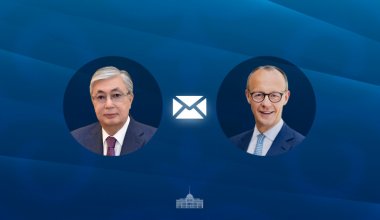 Токаев поздравил Мерца