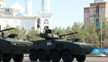 TAIMAS на марше: Казахстан показал бронетехнику нового поколения