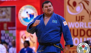 Grand Slam в Астане: казахстанский дзюдоист Ерасыл Кажыбаев завоевал серебро