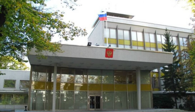 Беспилотник атаковал посольство России в Стокгольме
