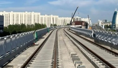 Проложено 50% рельсов ЛРТ в Астане — CTS