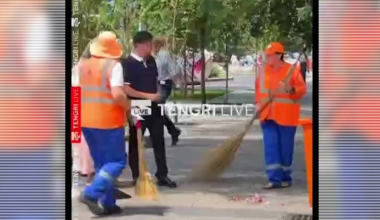 В Алматы арестовали пранкера за издевательства над уборщицей