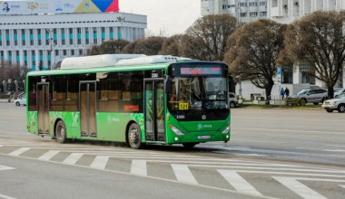 Схемы движения автобусов изменили в Алматы