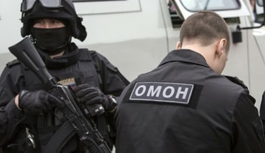 Массовое задержание азербайджанцев провел ОМОН близ Москвы