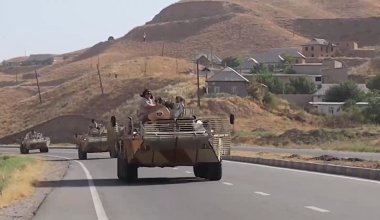 Российская военная техника заехала в Узбекистан