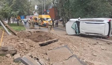 Взрыв газопровода произошел в Алматы