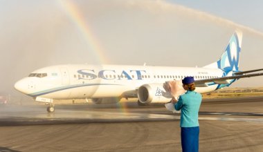 Флот авиакомпании SCAT пополнился новым Boeing 737 MAX 8