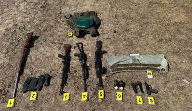 Взрывчатку, оружие и патроны изъяли в Алматы и семи областях Казахстана