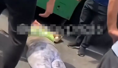 В Алматы автобус насмерть сбил женщину на пешеходном переходе