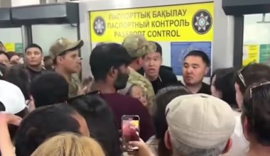 Драку на КПП "Кордай" сняли на видео