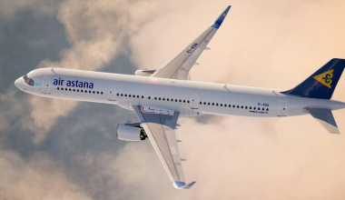 Самолет Air Astana вернулся в Алматы из-за технической неисправности