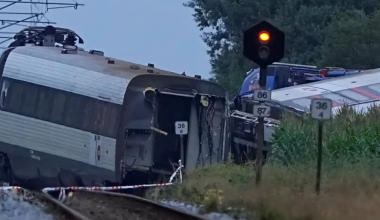 В Дании поезд сошел с рельсов: один погибший, десятки ранены