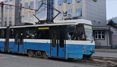 Трамваи возвращаются в один из городов Казахстана