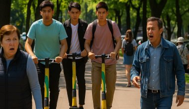 Самокатный хаос: кикшеринговые компании накажут в Казахстане