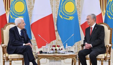 От Марко Поло до ИИ: что обсудили Токаев и президент Италии