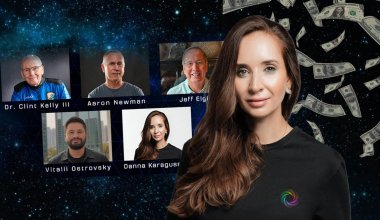 В Казнете обсуждают полет в космос Данны Карагусовой за $600 тысяч